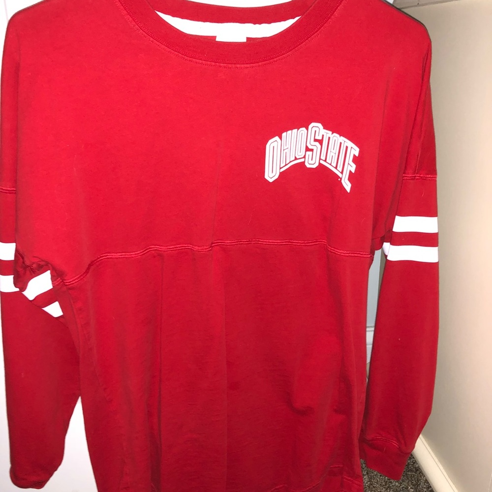 VS pink Ohio State pullover